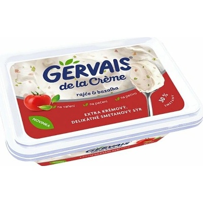 Gervais De la Crème rajče & bazalka 180 g