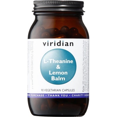 Viridian L-Theanine a Lemon Balm 90 kapsúl