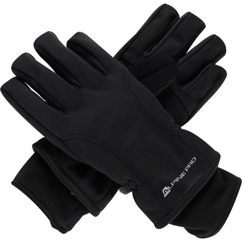 ALPINE PRO Ски софтшел ръкавици ALPINE PRO KAHUG черни ALPINE PRO | Cheren | МЪЖЕ | M