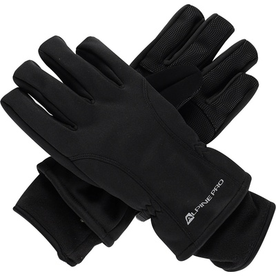 ALPINE PRO Ски софтшел ръкавици ALPINE PRO KAHUG черни ALPINE PRO | Cheren | МЪЖЕ | M