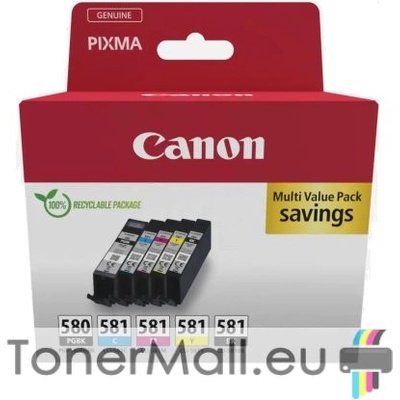 Canon PGI-580 / CLI-581 PGBK/C/M/Y/BK Multipack (2078C007)