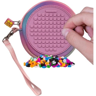 Pixie Crew Кръгло портмоне Pixie Crew Pink Hearts&Paws (PXA-27-39)