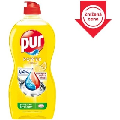 Pur Power Lemon Čistiaci prostriedok na ručné umývanie riadu 450 ml