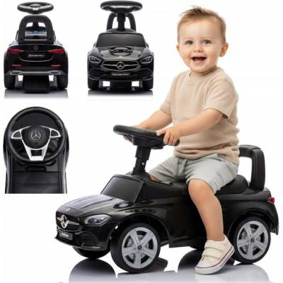 Baby Mix Odrážedlo s vodící tyčí Mercedes Benz AMG C63 Coupe černá