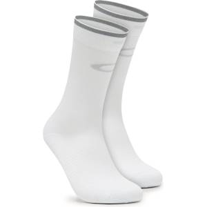 Oakley Мъжки чорапи за колоездене Oakley Cadence Socks 2.0 Cycling socks - White - размер 39-41 (EU) (207-1221-0212)