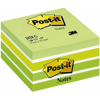 3M Kocka samolepiaca Post-it 76x76/450l neon modrá (2028 NB)
