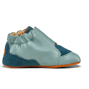 Affenzahn Детски обувки barefoot Affenzahn Kid's Krabbelschuh Leder Crawly Barefoot shoes - Bunny / Petrol - размер 20/21 (EU) (702-3538-0113)