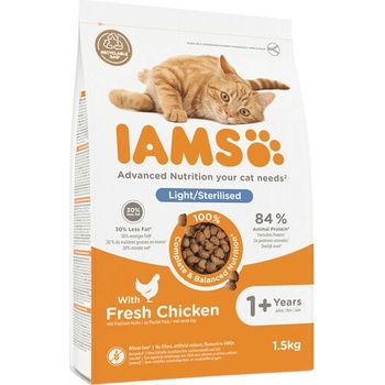 IAMS for Vitality Granule pre dospelé mačky po kastrácii s kuracím mäsom 1,5 kg