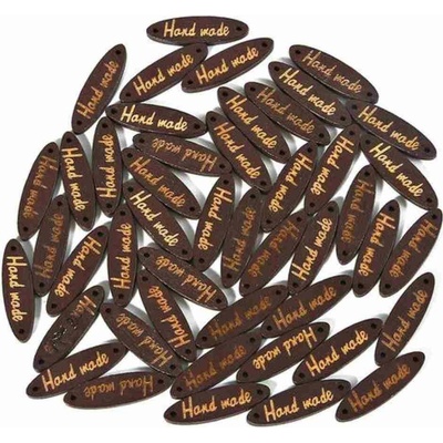 Pro Háčkování Hand made, elipsa hnědý