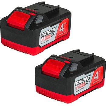 Raider Батерии акумулаторни, Li-Ion, 20V, 2x4Ah, за RAIDER RDP-R20 System (131176)