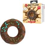  Пенис ринг поничка, еластичен и закачлив - Pretty Love Donut Brown (D-246042)