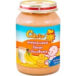 Слънчо Млечна каша Слънчо - Банан с бисквита, 190 g (2415) - baby