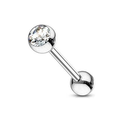 Šperky4U piercing do jazyka kamínek PJ01016-C