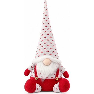 Aga Vánoční skřítek 63 cm Červený