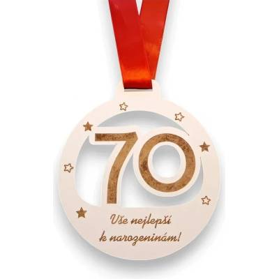 Vypálímti.cz výroba laserem Jubilení medaile XL 70