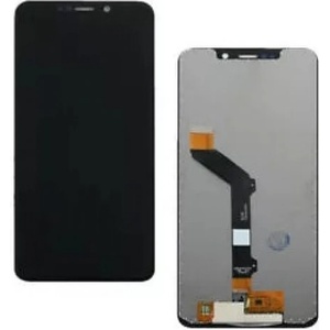  Оригинален Дисплей за Motorola MOTO One, черен (D0105006)