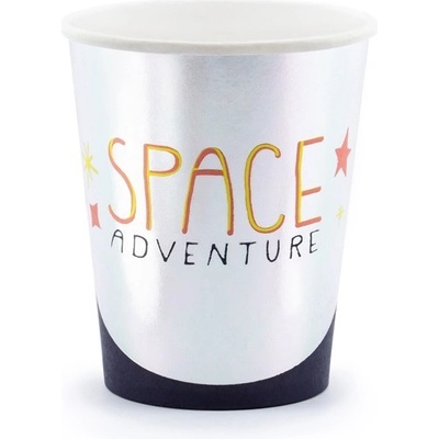 Party Deco Парти Чаши - Space Party - (1 пакет / 6 бр. )