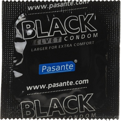 Pasante black velvet 1 ks