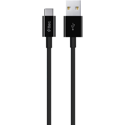 Ttec Кабел ttec Type C Charge / Data Cable , 2.0 - Черен