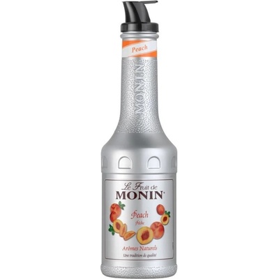 Monin Le Fruit pyré Peach Broskev 1 l