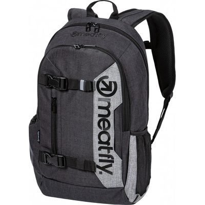 Meatfly Batoh Basejumper Charcoal Heather šivá Heather