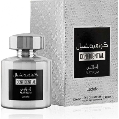 Lattafa Confidential Platinum parfémovaná voda pánská 100 ml