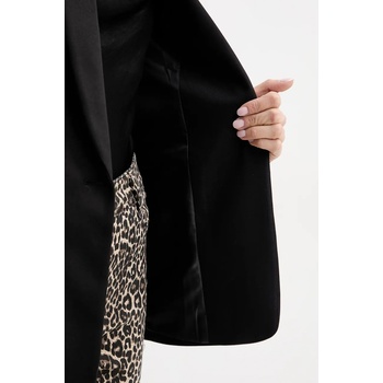 Morgan Сако Morgan VIKO. F в черно с едно копче с изчистен дизайн VIKO. F (VIKO.F)