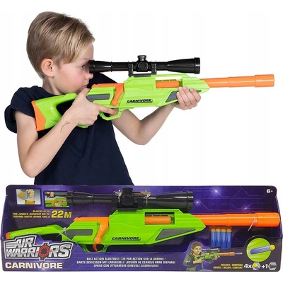 BUZZ BEE CARNIVORE SNIPERKA ŠTÍT TERČE PRE NERF