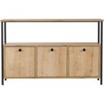 Kalune Design Конзолна маса с дъбов декор в светло естествен цвят 29, 5x120 cm Solace - Kalune Design (241NRD1341)