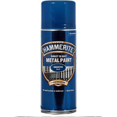 Hammerite přímo na rez sprej hladký modrý 400ml