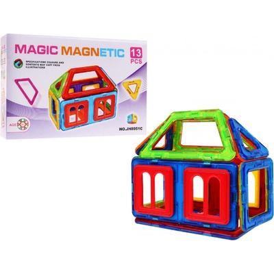 mamido Magnetická stavebnica 13 ks