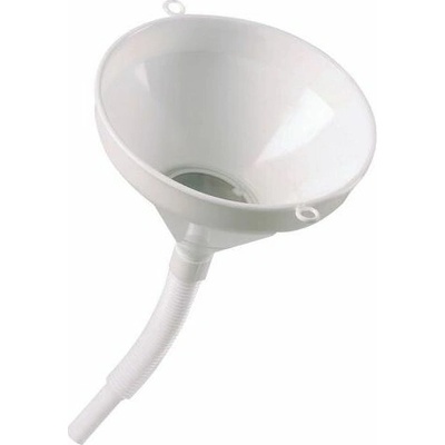 Plastový trychtýř se sítem a flexibilní hadicí, průměr 250 mm