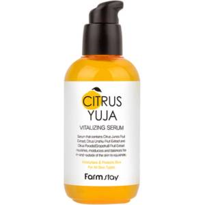 Farm Stay Citrus Yuja Витализиращ серум за лице, 100 ml