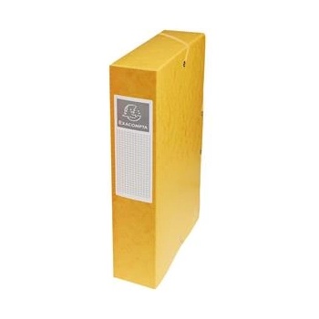 Exacompta Папка с каучук, картон, a4, 60 мм, exacompta, жълта 50609e (50609e)