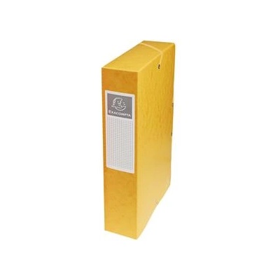 Exacompta Папка с каучук, картон, a4, 60 мм, exacompta, жълта 50609e (50609e)
