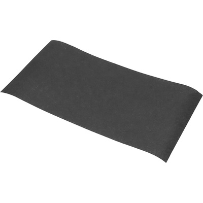 Trhací vyšívací podkladový materiál čierny 20cm x 40cm