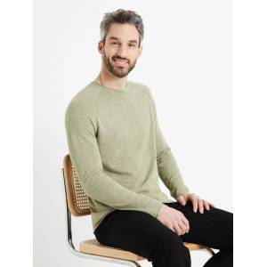 Celio Зелен мъжки пуловер Celio Dereveur Celio | Zelen | МЪЖЕ | S