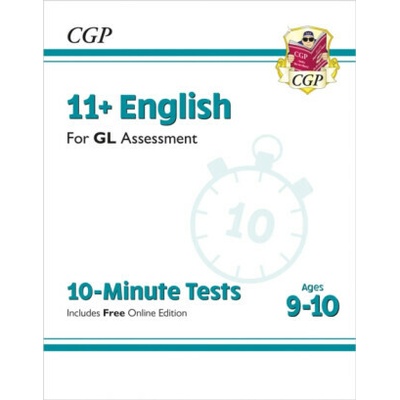 New 11+ GL 10-Minute Tests: English - Ages 9-10 with Online Edition Books CGPPaperback / softback – Hledejceny.cz