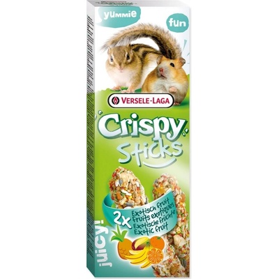 Versele-Laga Maškrta Crispy Sticks škrečok veverička exotické ovocie 2ks 110 g