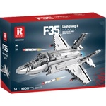 Reobrix Конструктор Reobrix - Самолет F35 Lightning II, 1600 части (33021)