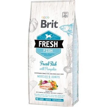 Brit Fresh Fish with Pumpkin Adult Large Muscles & Joints 12 kg