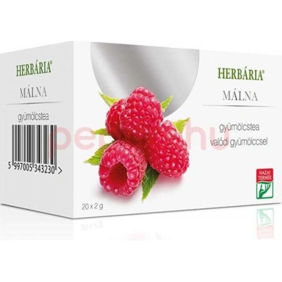 Herbária ovocný čaj malinový 20 x 2 g