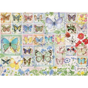 Cobble Hill - Puzzle Butterfly Tiles 500 - 500 piese