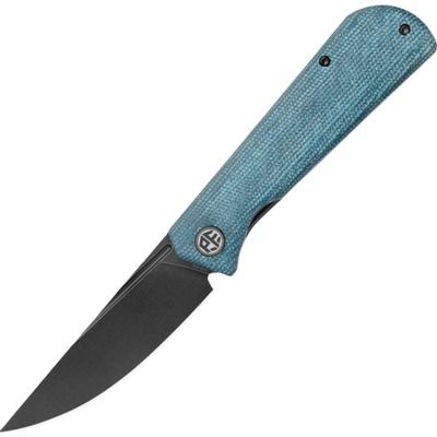 Petrified Fish PFP07 Viking Black Stonewash K110 Blue Micarta PFP07BMDW