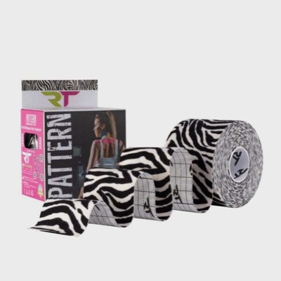 Rea Tape Tejpovací páska Pattern zebra 5 cm x 5 m