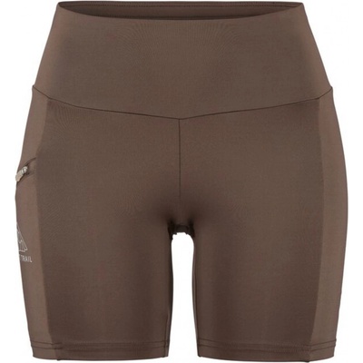 Craft W Kalhoty PRO Trail Short Tights 2 hnědá