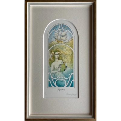 Jelenová Františka - Aquarius | 20.3x33.3