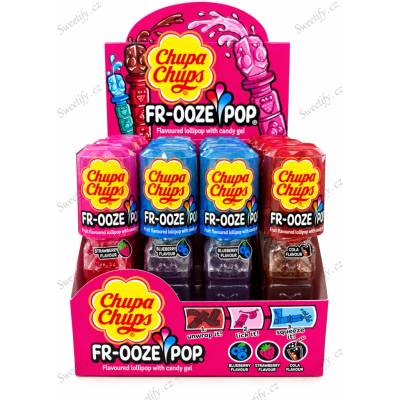 ChupaChups Chupa Chups FR-OOZE Drops & Gel 25 g Příchuť: Cola