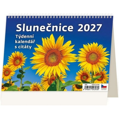 stolní Slunečnice 21,1cm x 14,8cm, S40-27 2027