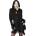 KILLSTAR дамски суитшърт KILLSTAR - Fallen Lilith Crop - черно - KSRA010019